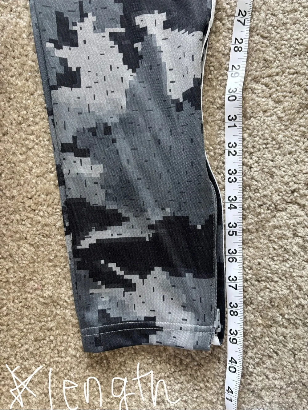 grey and black camo climacool adidas joggers
